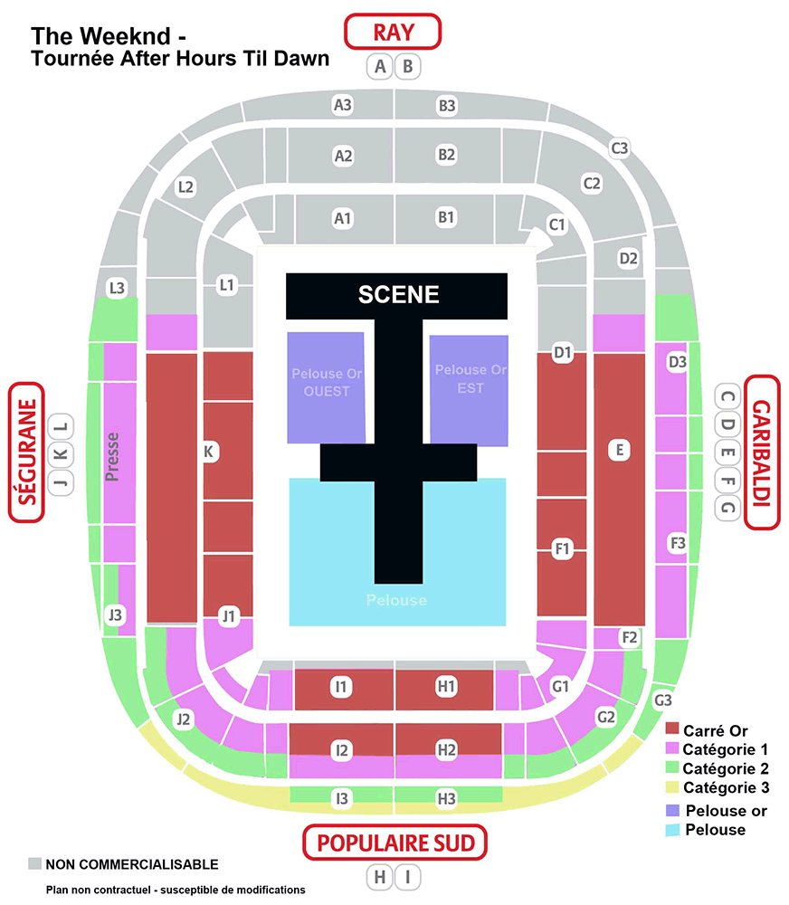 The Weeknd: After Hours Til Dawn Tour - ALLIANZ RIVIERA